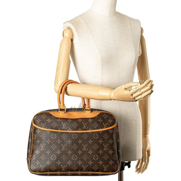 Authentic Louis Vuitton Monogram Deauville Boston Hand Bag - Picture 7 of 14